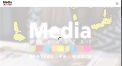 Desktop Screenshot of mediamanagers.co.uk